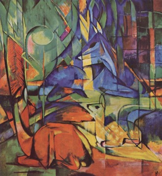 Reheim Walde II Expressionism Oil Paintings